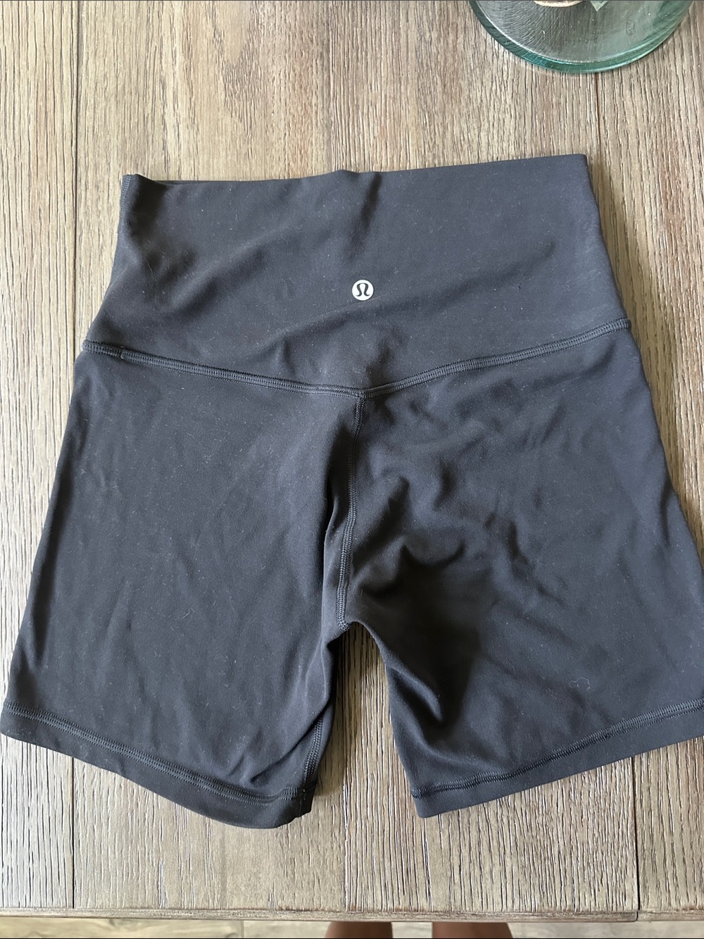 lululemon athletica Black High-Rise Bike Shorts